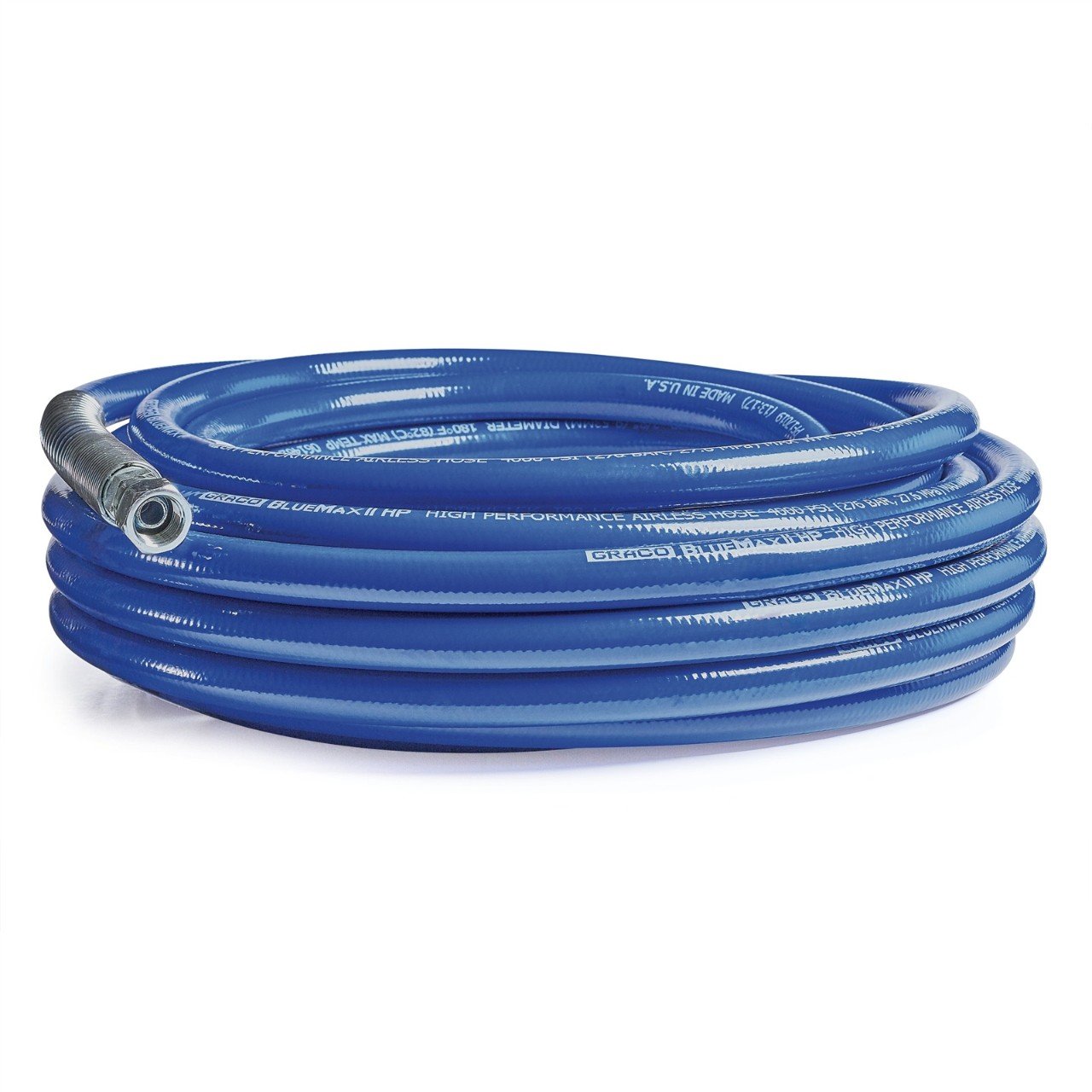 BlueMax II HP havasız şlanq, 3/8 düym x 50 fut, 4000 psi